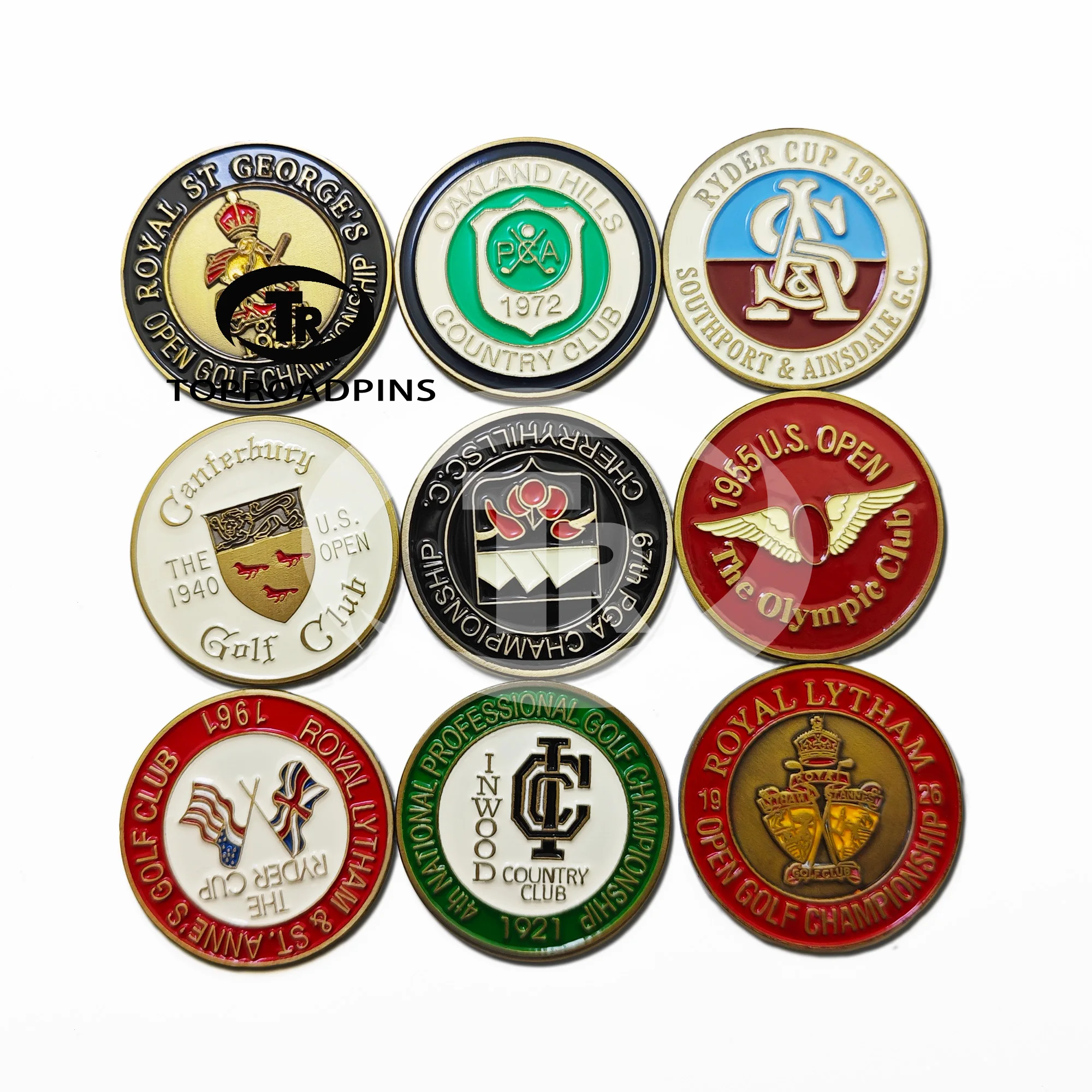 Best Selling Original Design Wholesale Price Funny China Factory Golf Ball Marker Magnets