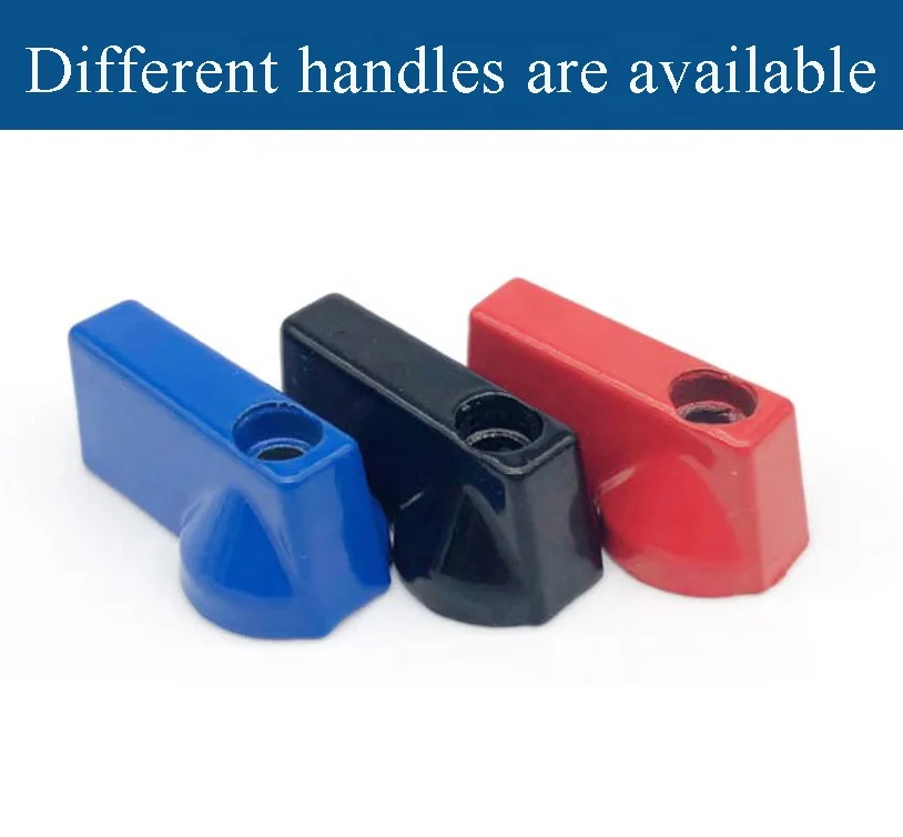 Instrument compact Ball Valve Shutoff valve Stainless Steel Mini Ball Valve 1/4 with Handle for Gas/Water/Oil