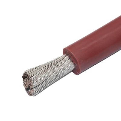 
6 8 10 12 14 16 18 Awg Silicone Wire 600V Flexible High Temperature Resistant Electric Wire Strands of Tinned Copper Wire 