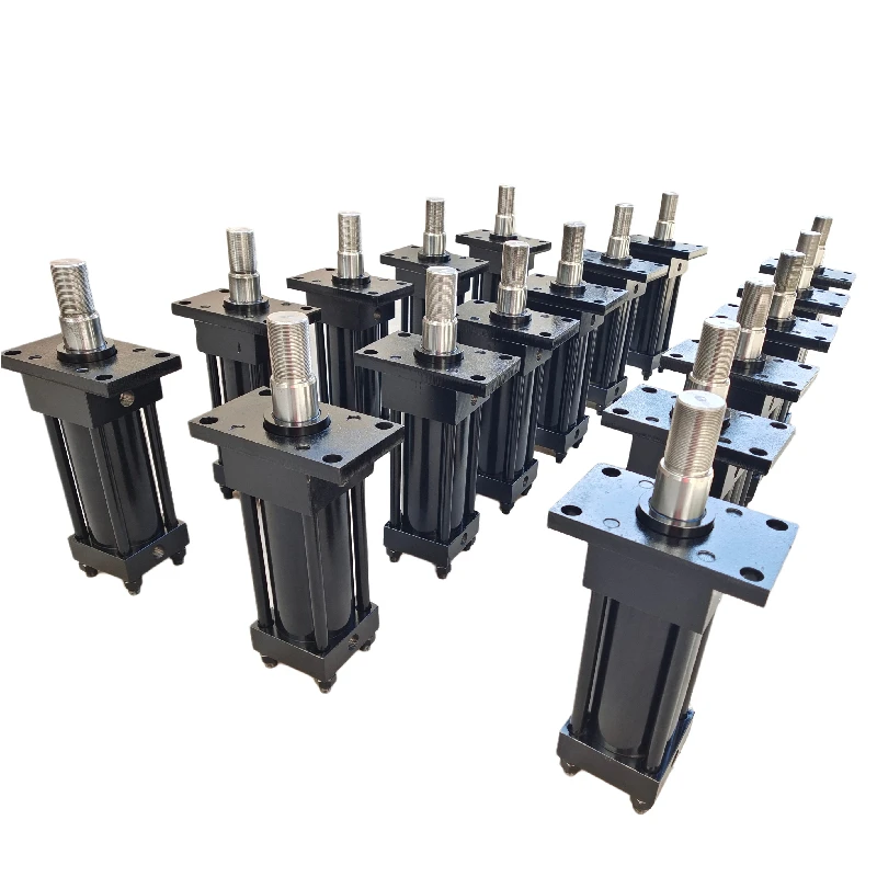 Tie Rod Cylinder Steel Plant Hydraulic Cylinder with Single Piston Rod