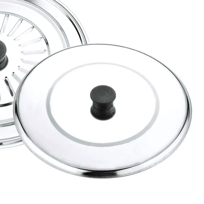 Универсальная крышка для посуды из нержавеющей стали Тайваньского типа