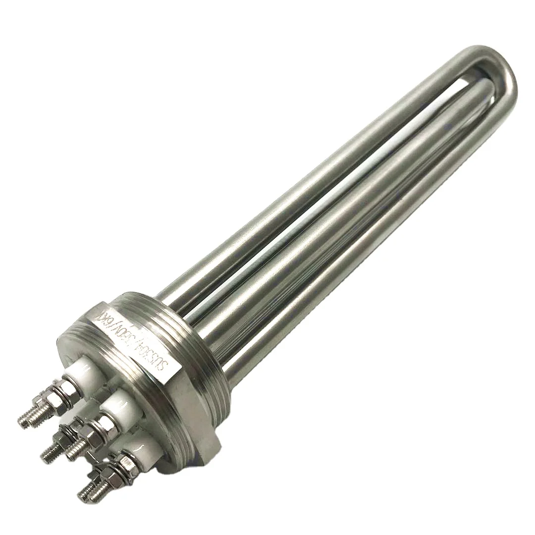 Lanchuang China Manufacture 380v 9kw Industrial Water Electric Oil Immersion Heater