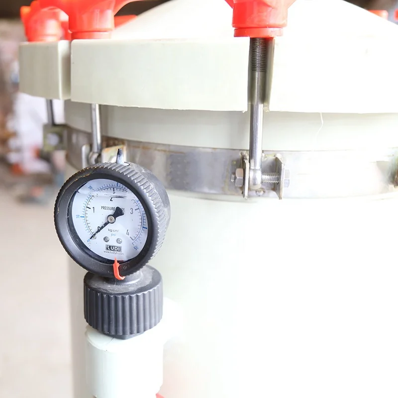 Shower filter electroplating chemical filter housing three filter system