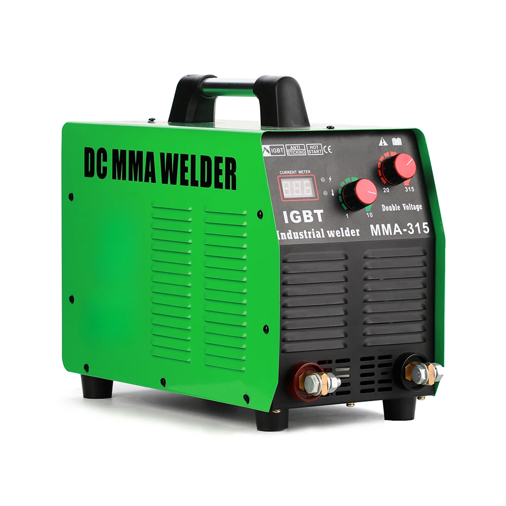 Высокоэффективный 220 В 380 двойное напряжение 14 кВА 315A IGBT mma инвертор дуговой сварки