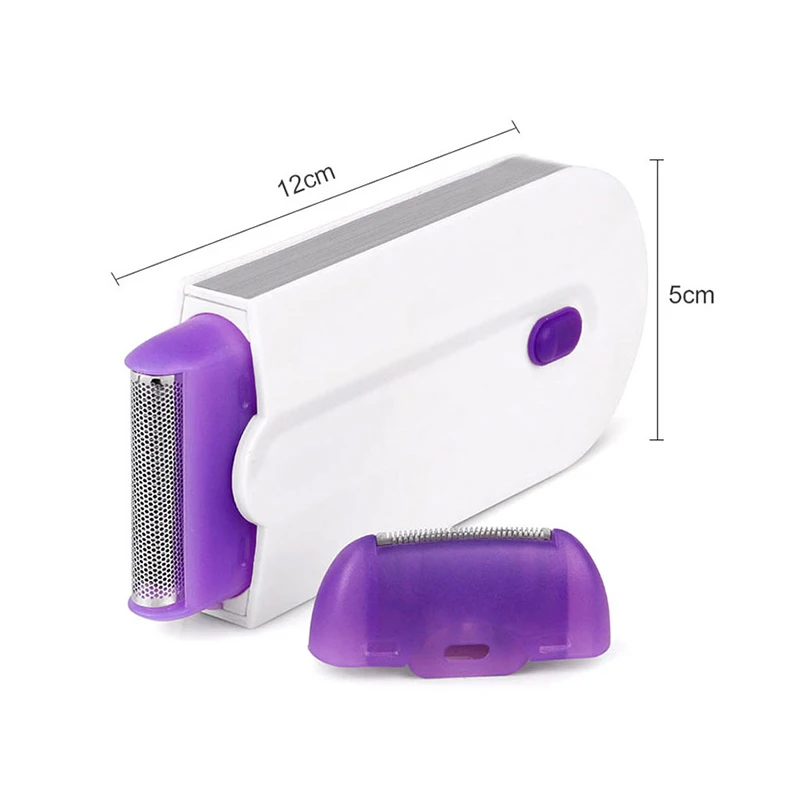 Electric Hair Razor For Men Women Hair Cutting Machine With Light Painless Face For Body Hair Remover