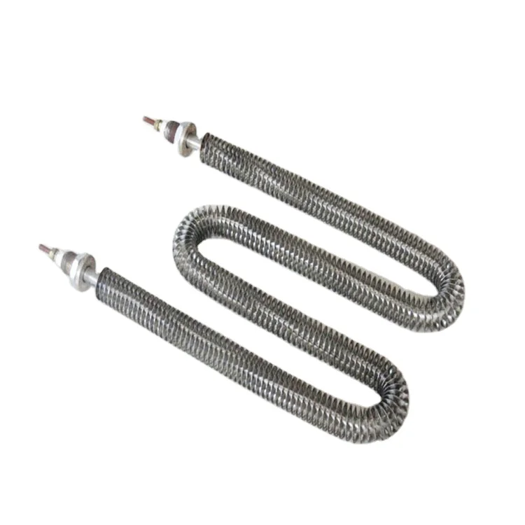 Электрический ребристый трубчатый нагревательный элемент 220 В 1,5 кВт