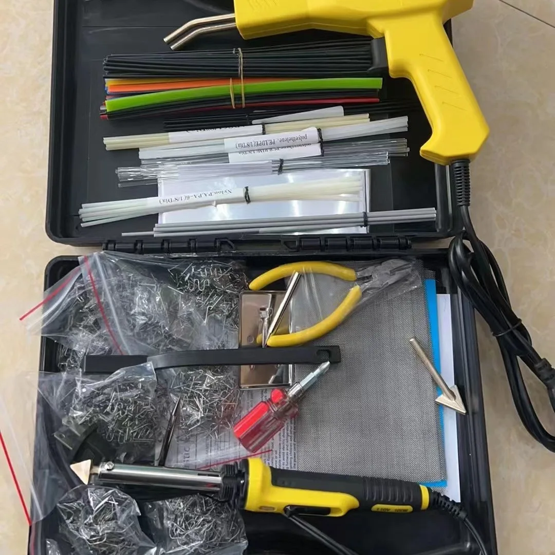 50W Plastic welding gun set Plastic Welder Kit Car Bumper Repair Kit