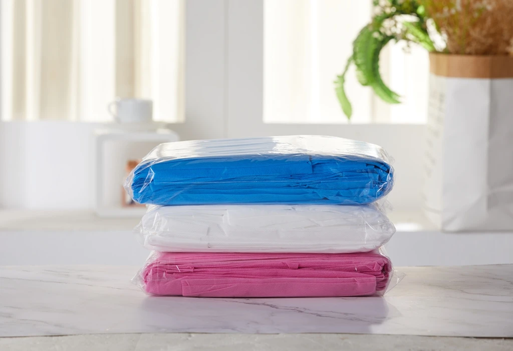 Perfect Quality Wholesale Hygienic And Comfortable Disposable Nonwoven Bed Linen For Hotels And Hospitals