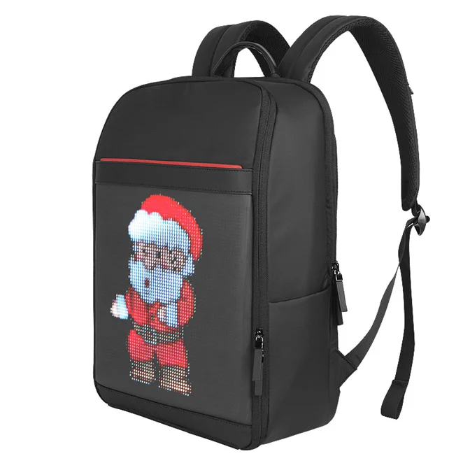 Waterproof Light Bag Backpack Back Pack With Led Screen