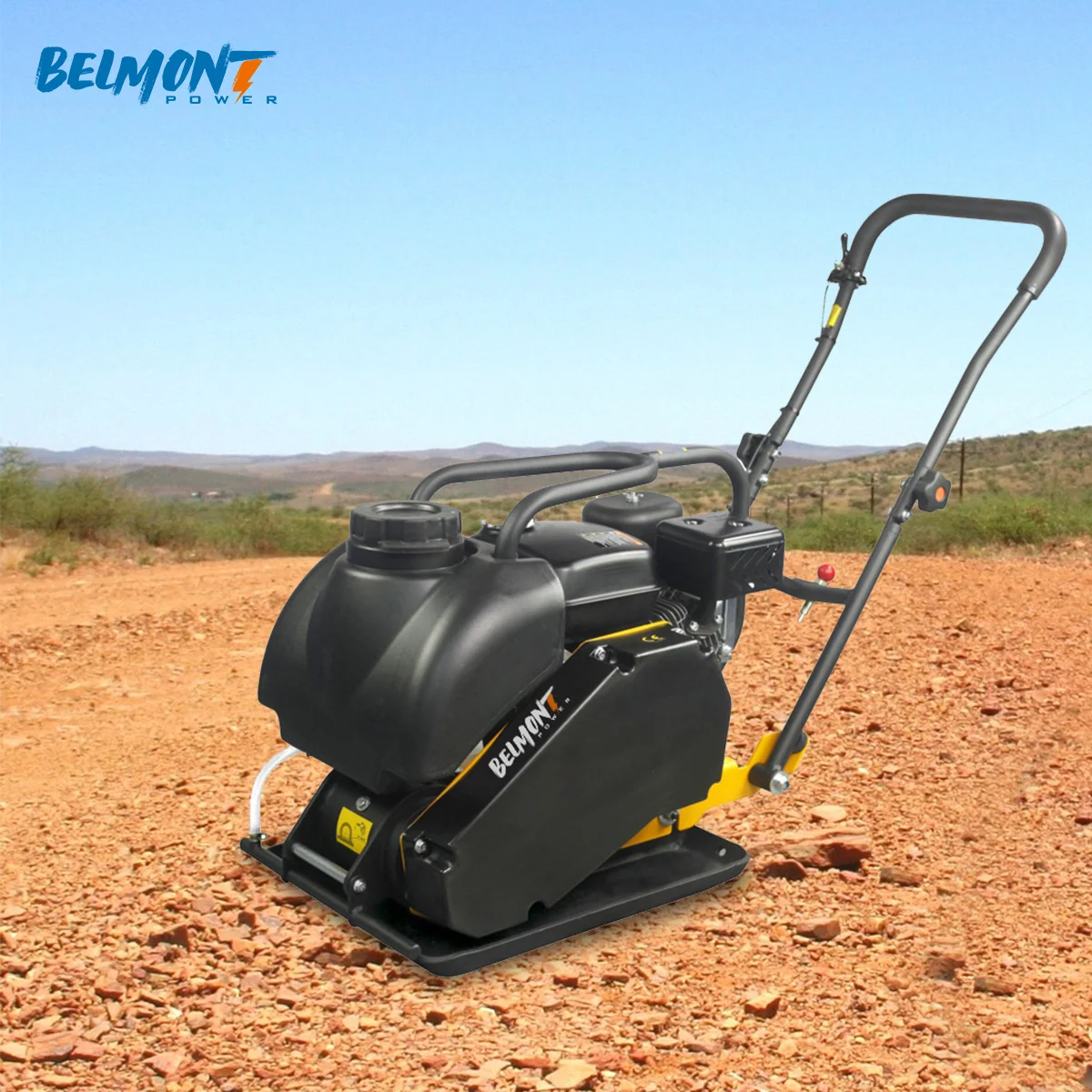 5kw 5.5kw 6kw vibrating plate compactor