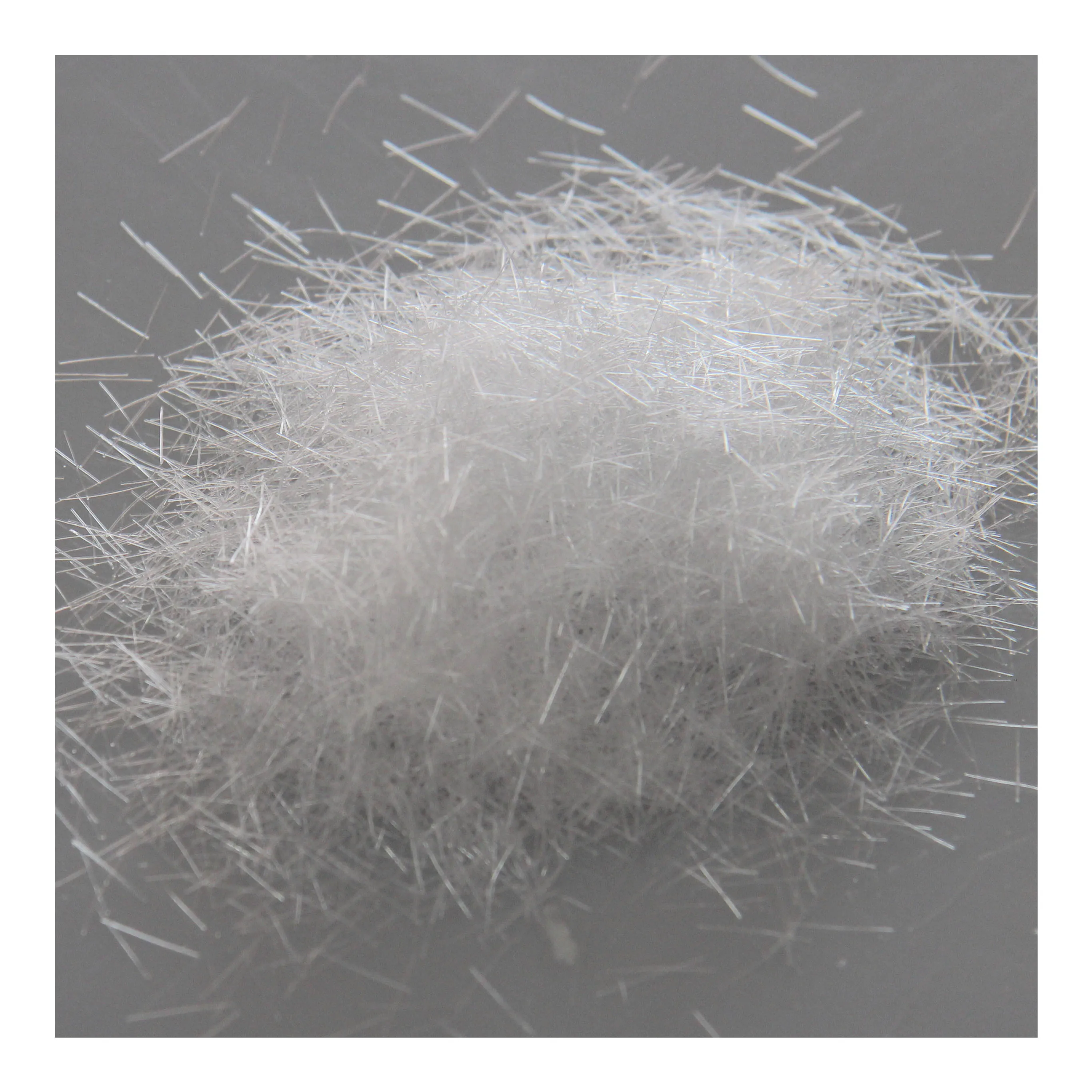 Transparent Monofilament Staple Fiber Synthetic Fibre For Uhpc