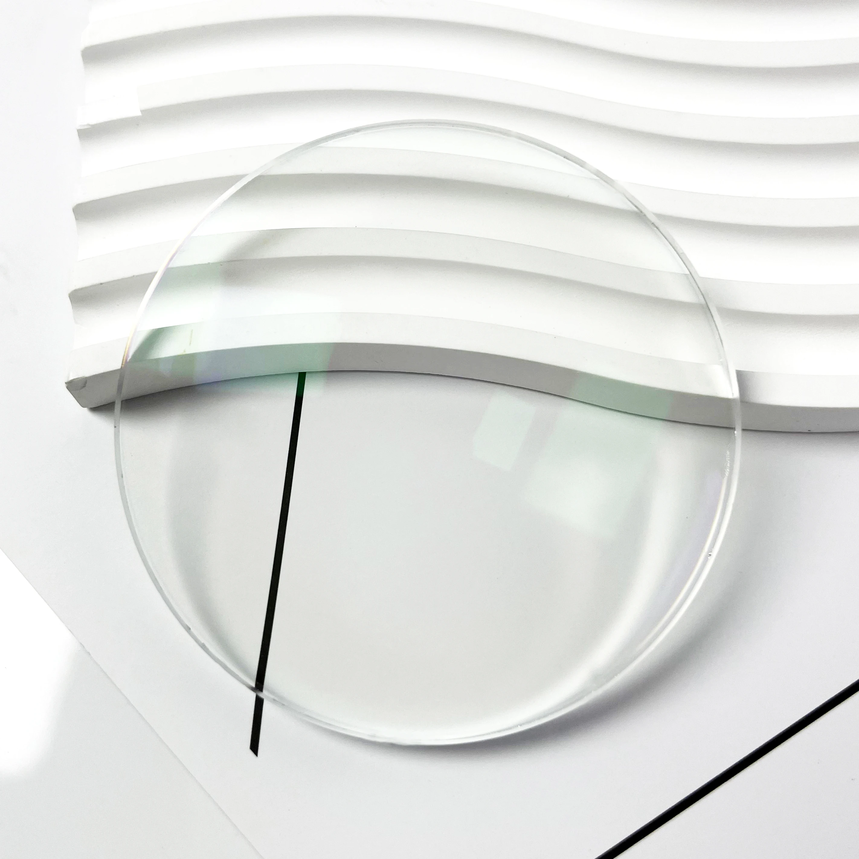 Wholesale Eyeglasses Lenses  Semi Finished 1.56 Blue Cut Single Vision Optical Lenses