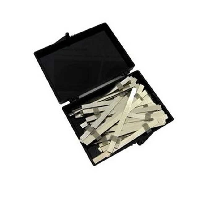 3mm Width Nickel Tab with Adhesive Polymer Tape for Pouch Cell Terminal 40pcs/Box