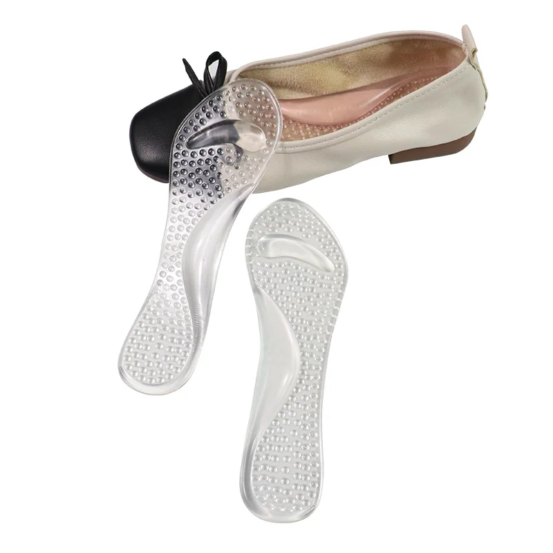 All Gel Arch Support Insole Customized Strong Stickiness Soft Comfortable High Heel Insoles for Women