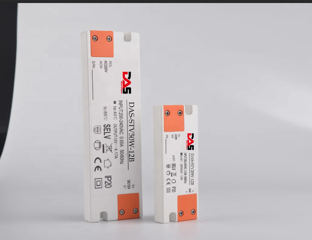 Ultra-thin Constant Voltage power supply Slim LED Driver 12V 24V DC LED Lghting Driver 60W Power Supply for furniture showcase