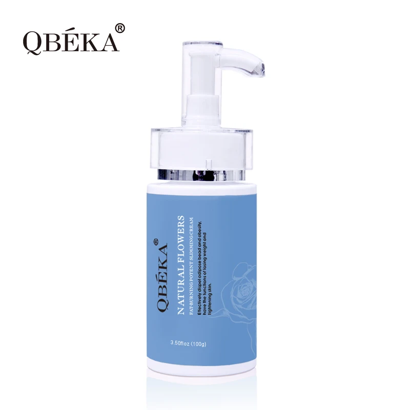 Wholesale Weight Loss Cream QBEKA Natural Flowers Fat-burning Potent Slimming Massaging Cream Body Slimming Cream