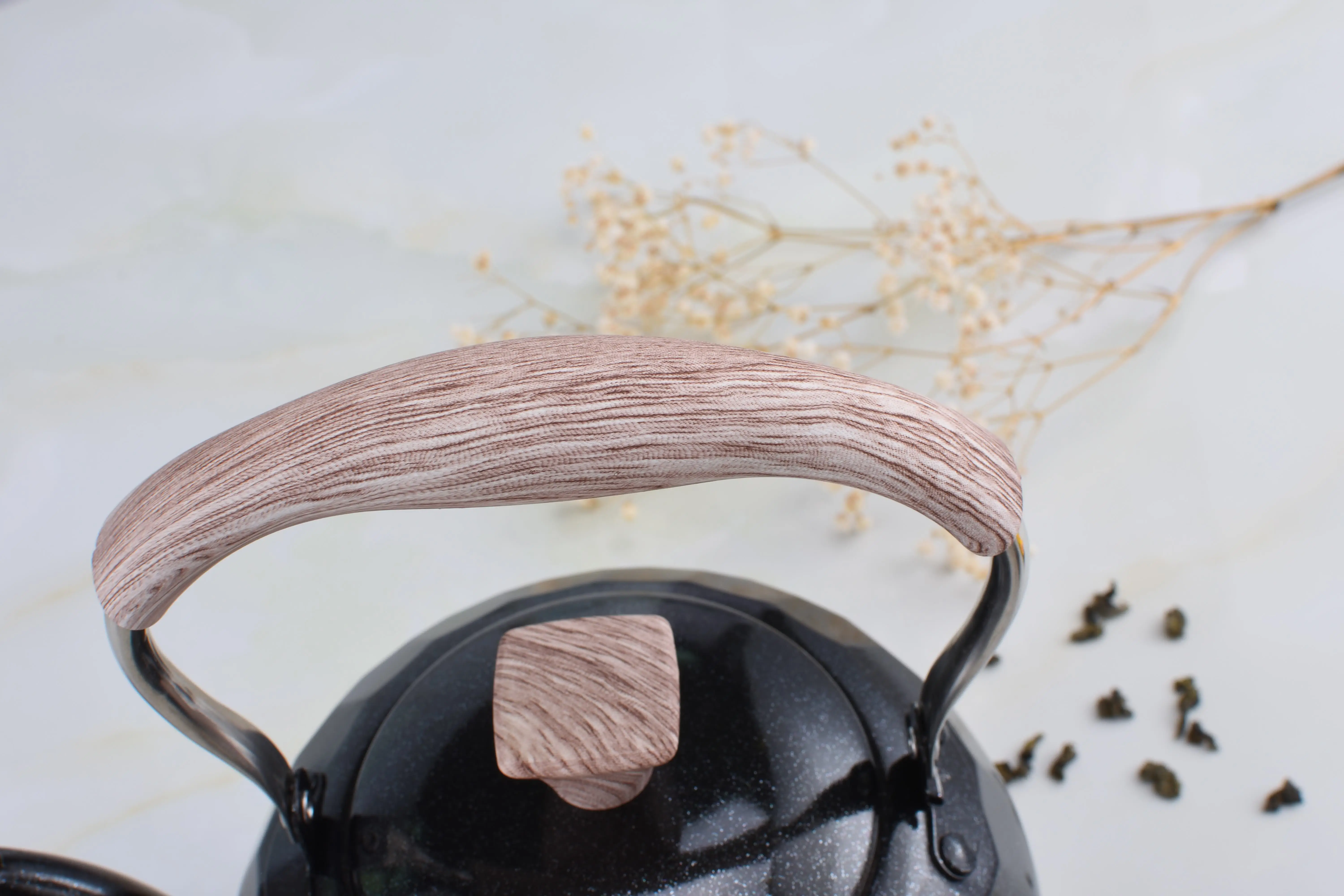 tea kettle red double set madame coco 2.5L Whistling durable unique metal multi color electrical tea kettle red