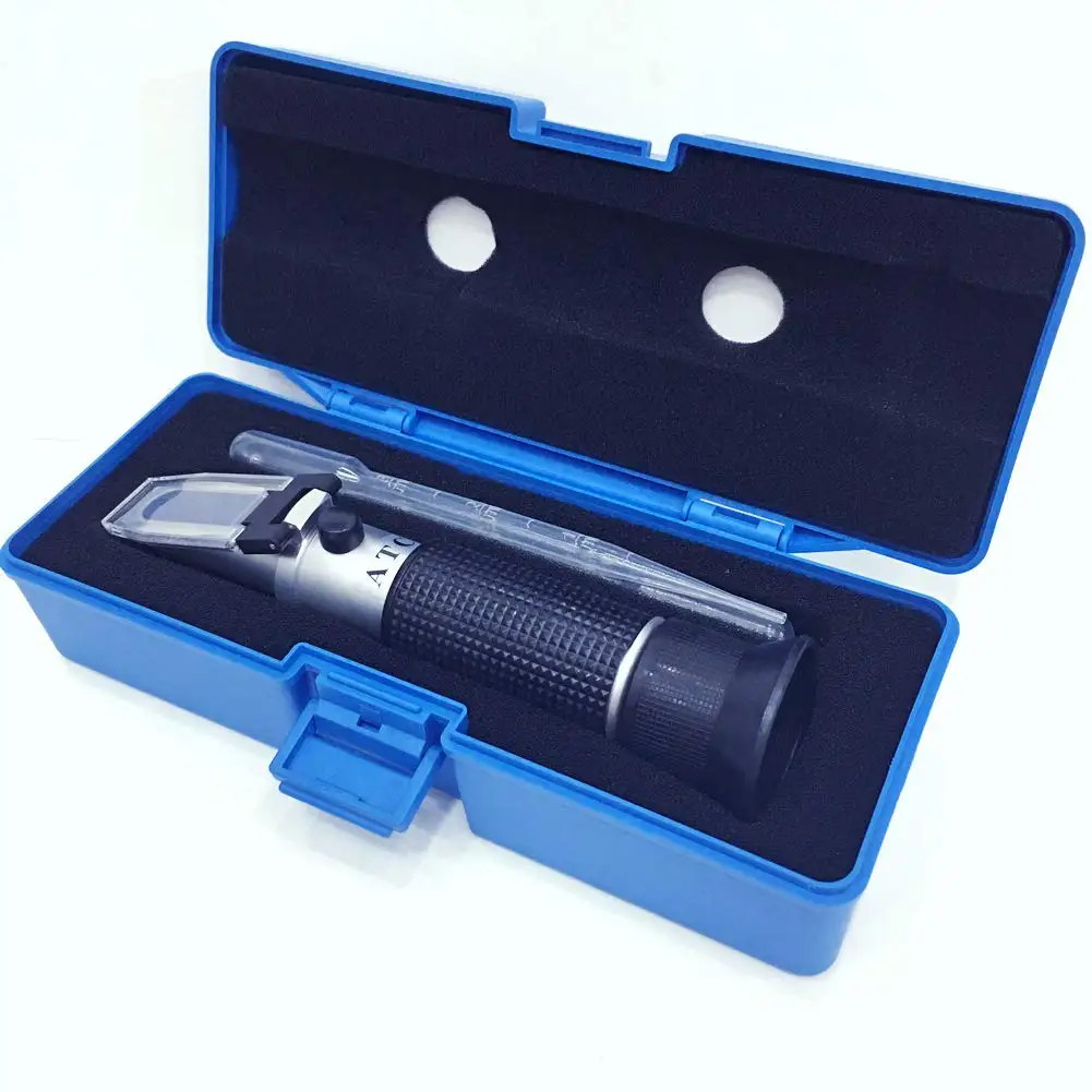 
Handheld Refractometer Car Battery Fluid Freezing Point Antifreeze Tester Coolant Refractometer auto refractometer 
