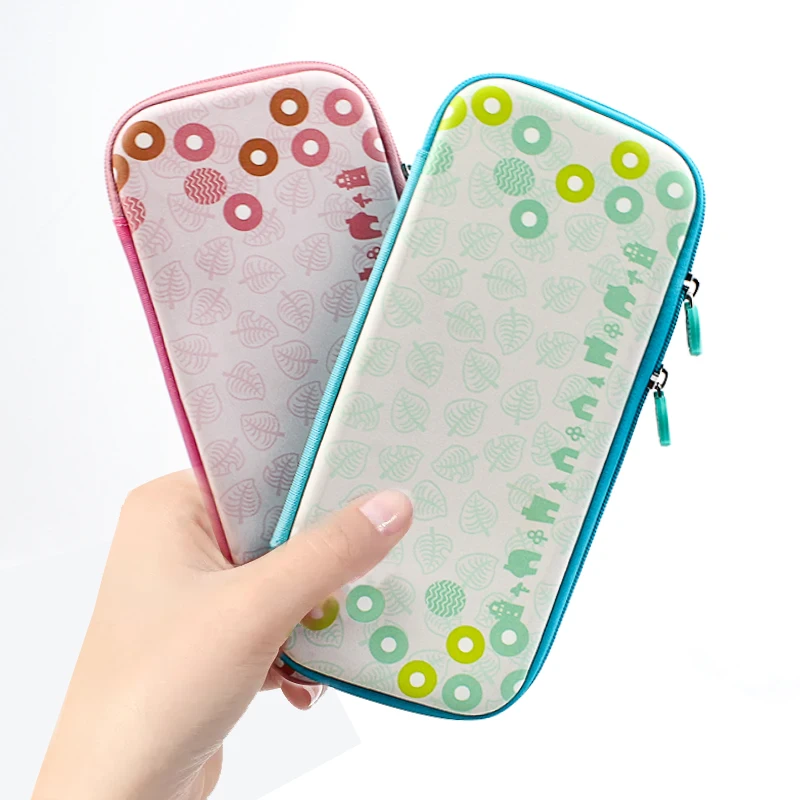 New Style Switch Storage Eva Case for switch cases Green Pink animal and crossing