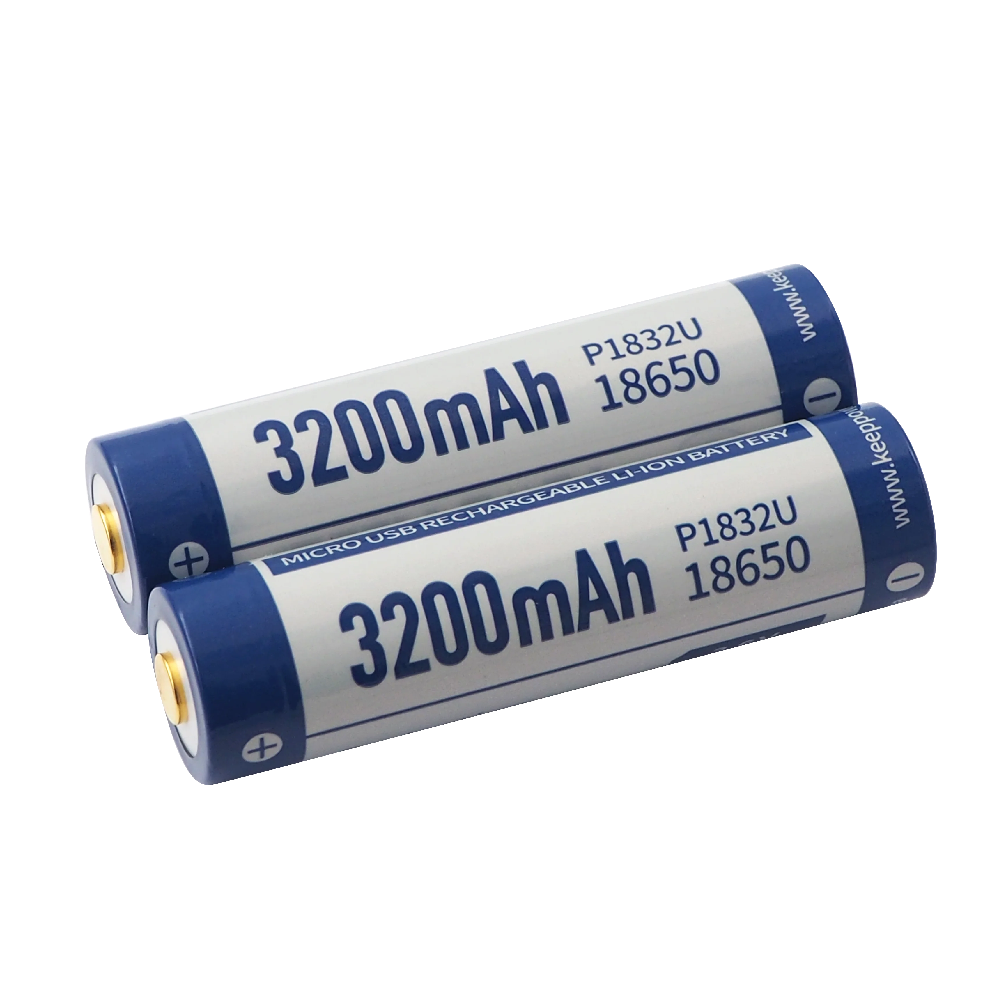 Аккумуляторная батарея Keeppower P1832U Micro USB 18650 3 6 В 3200 мАч