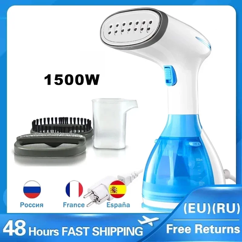 Wholesale supplier popular home appliance handheld garment steaming iron Portable clothes fabric hanging Garment Steamer