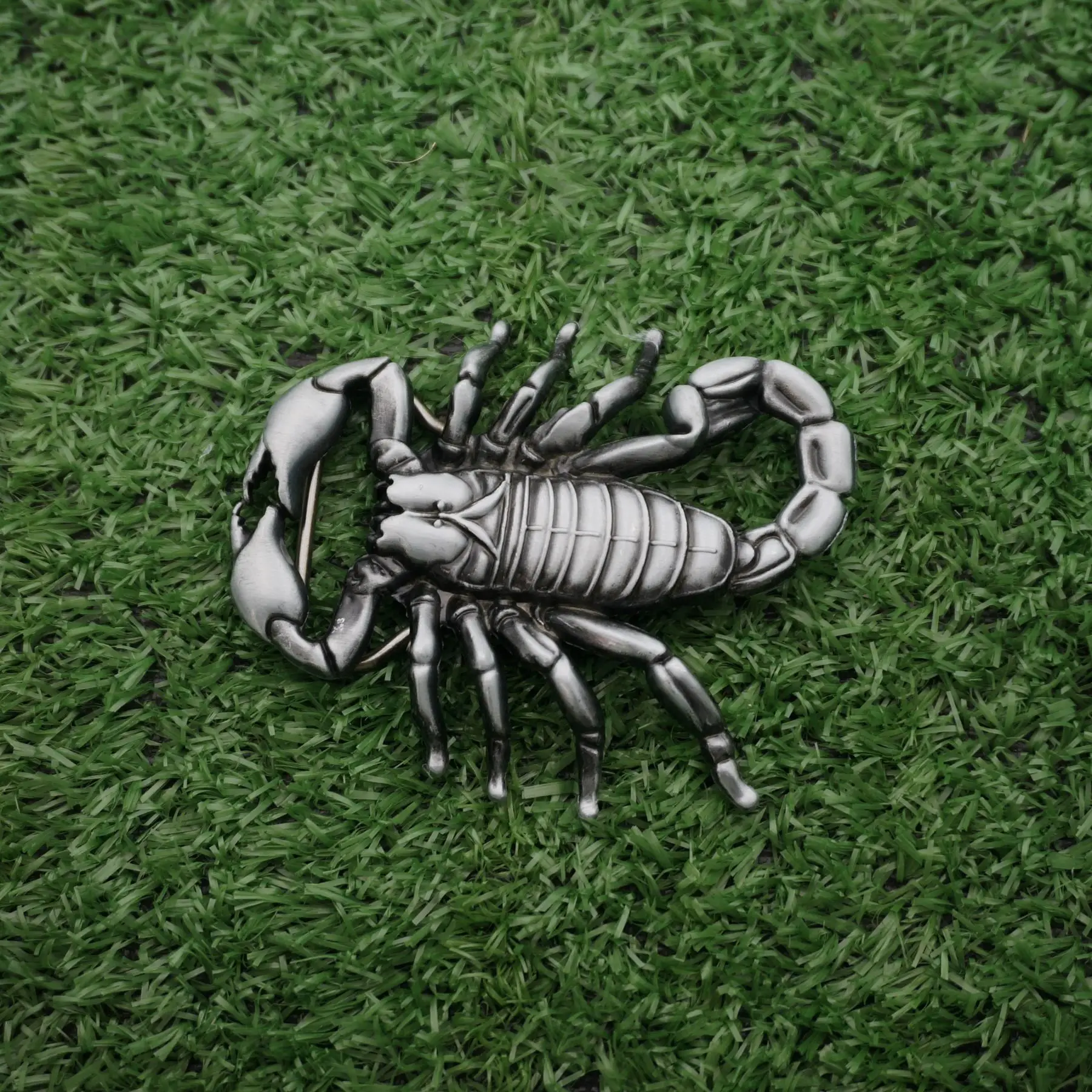 Fashion insect belt accessories metal scorpion belt buckle for men decoration