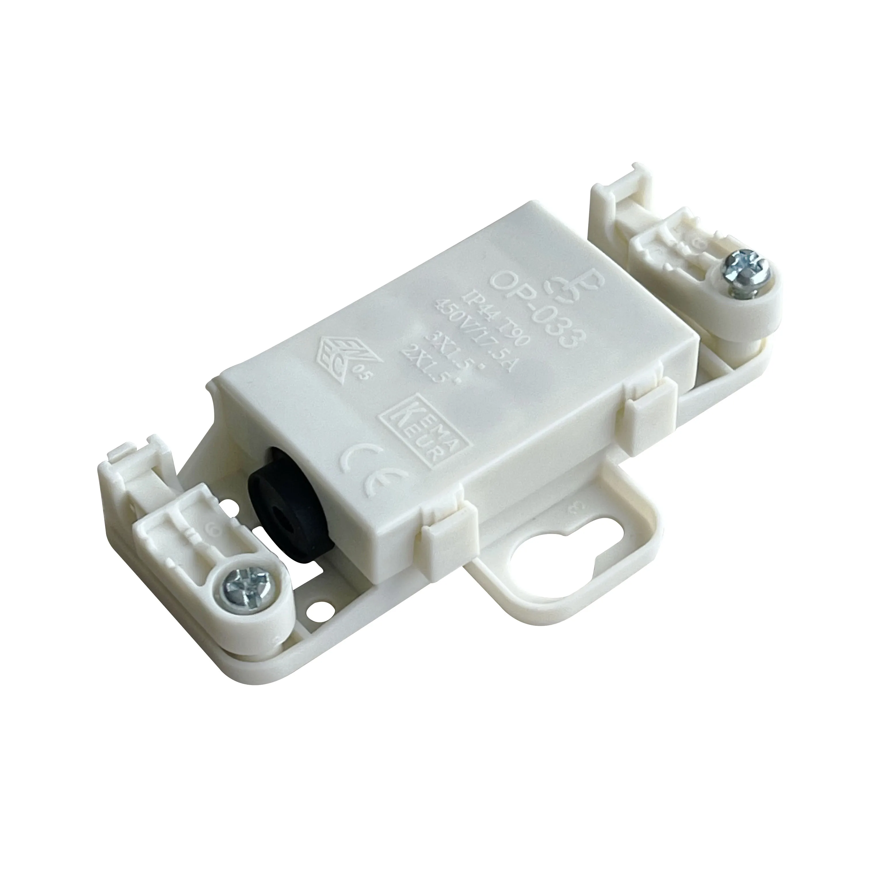 IP44  3 Pin Waterproof Junction box with screw terminal blocks