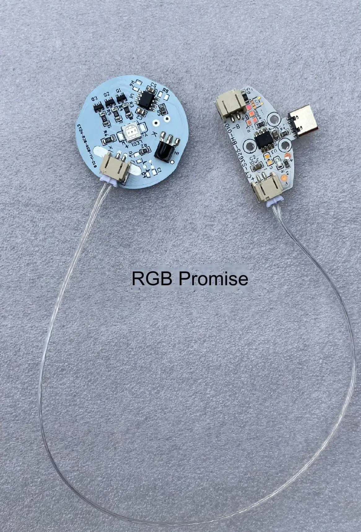 Высококачественный трехцветный/RGB источник света Светодиодный Pcba сборка 3 7 В сенсорный розовый модуль управления настольной лампой