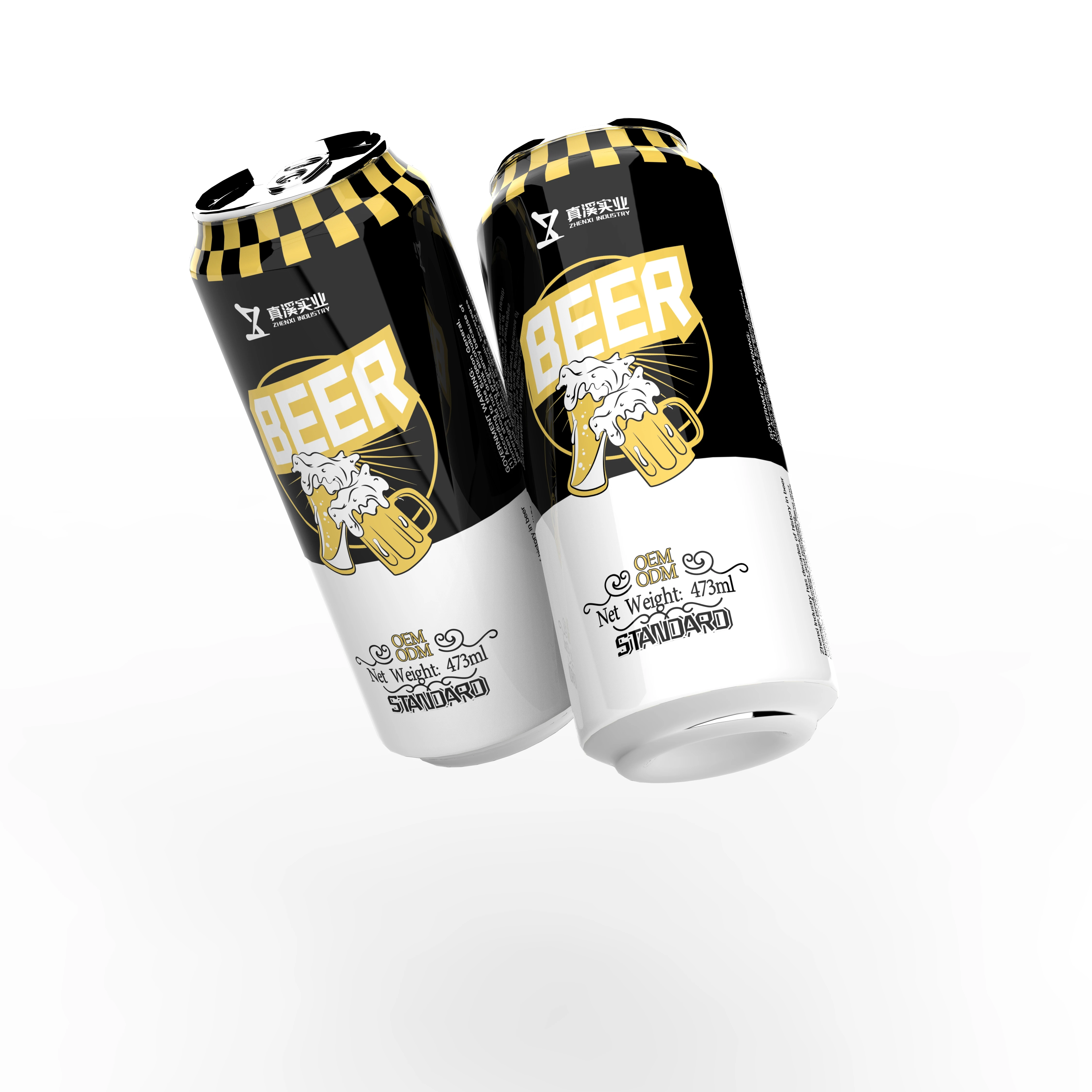 Export-Ready Lager Beer  11.16oz Cans, Alcoholic Beverages, Craft Beer Fermentation Beverage Manufacturer