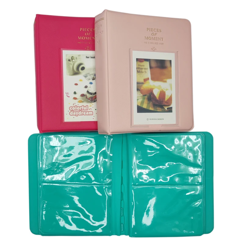 Wholesale High Quality Custom colorful PVC cover instax mini photo album
