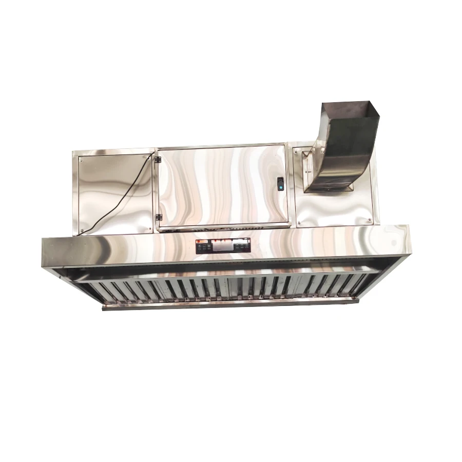 Easy Clean High Suction Range Hood Commercial Style Smart Kitchen Hood