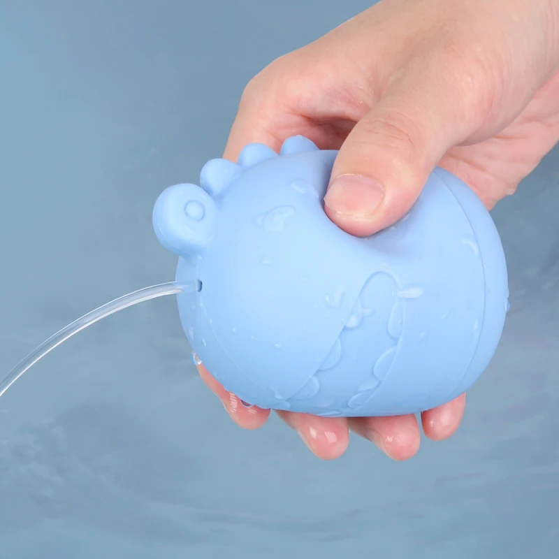 Hot Selling New Arrival Product Kids Bathtub Toys Gifts Sets Whale Bubble Baby Silicone Bath Toys For Toddlers