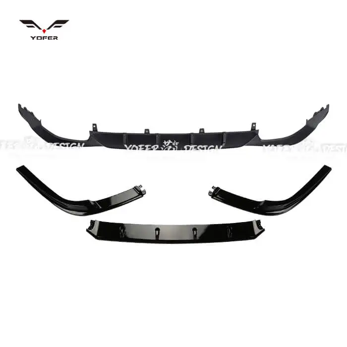 YOFER GS-380 For BMW 3 Series G20-28 Auto Parts Primer Injection PP Square Universal Rear Bumper Diffuser Car