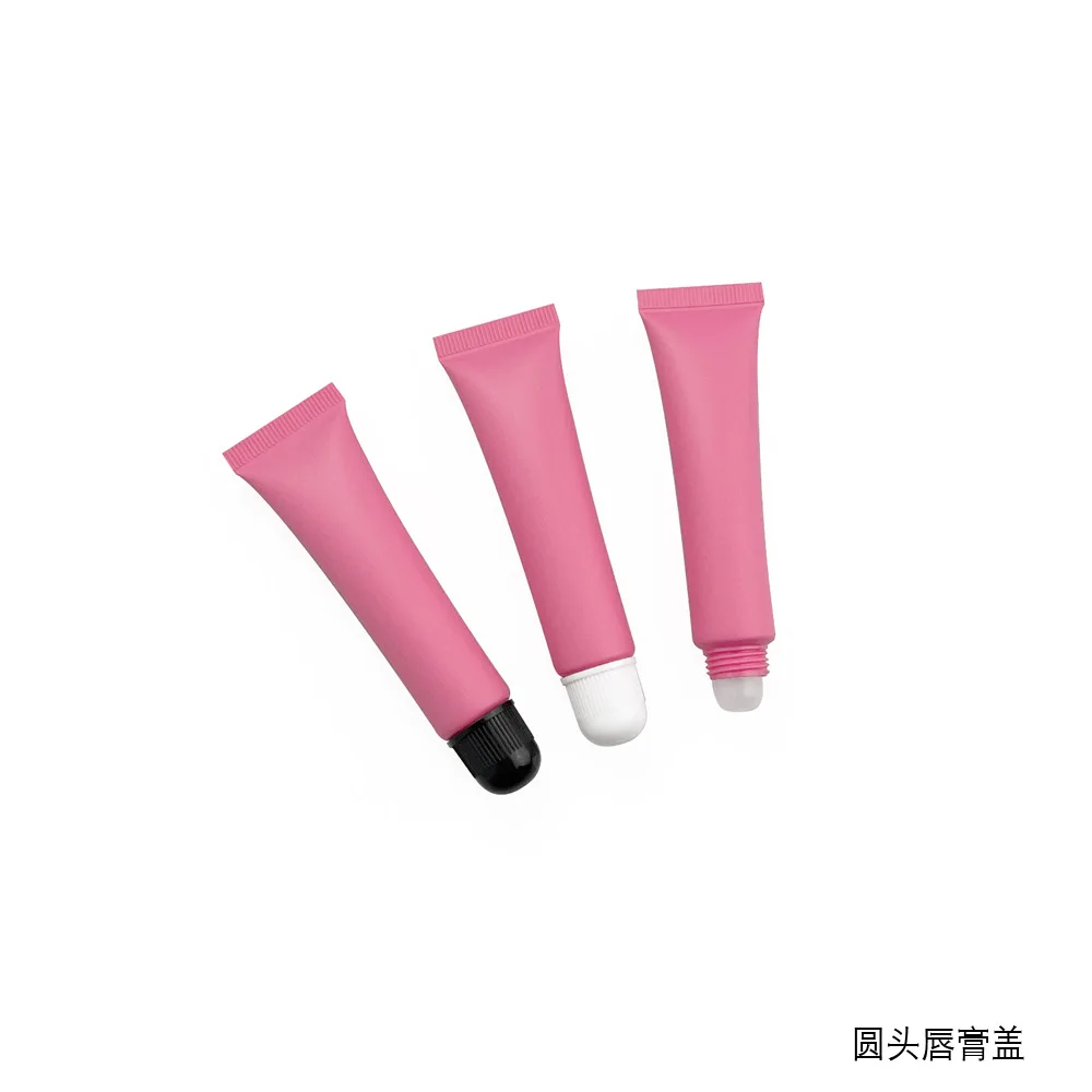 New 15ml Custom Empty Eye Cream Lip Scrub Oil Balm Tube Lipgloss Containers Soft Plastic Tube Squeeze Cosmetic Packaging Tube