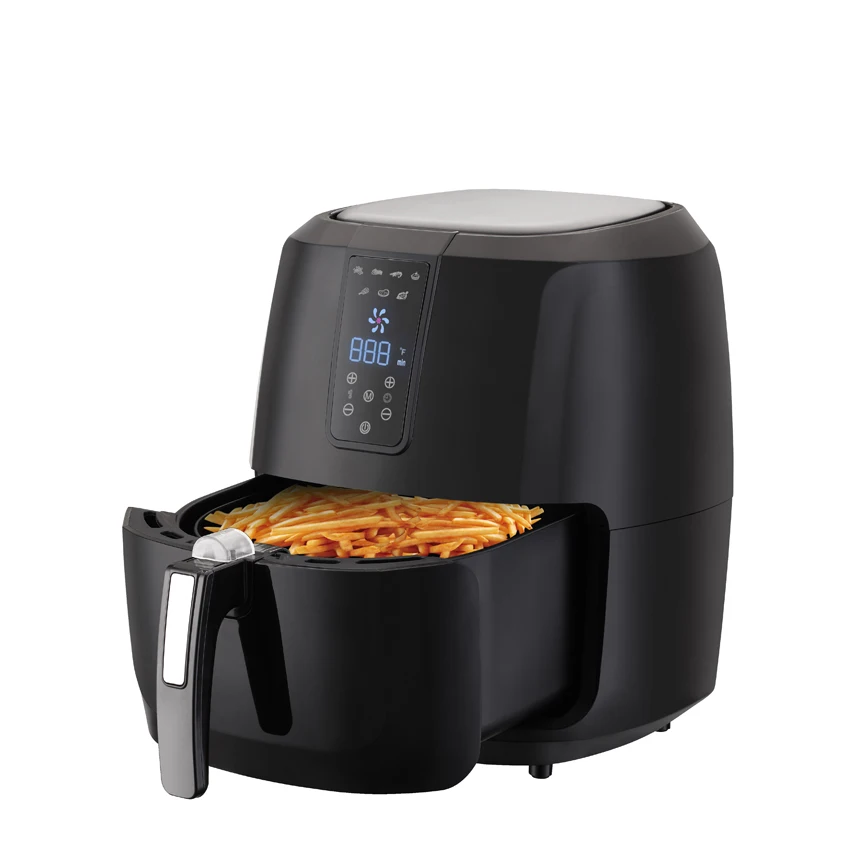LCD Display TouchScreen Digital  xl size 5.5L basket ,7.2L pot Deep Air Fryer Without Oil