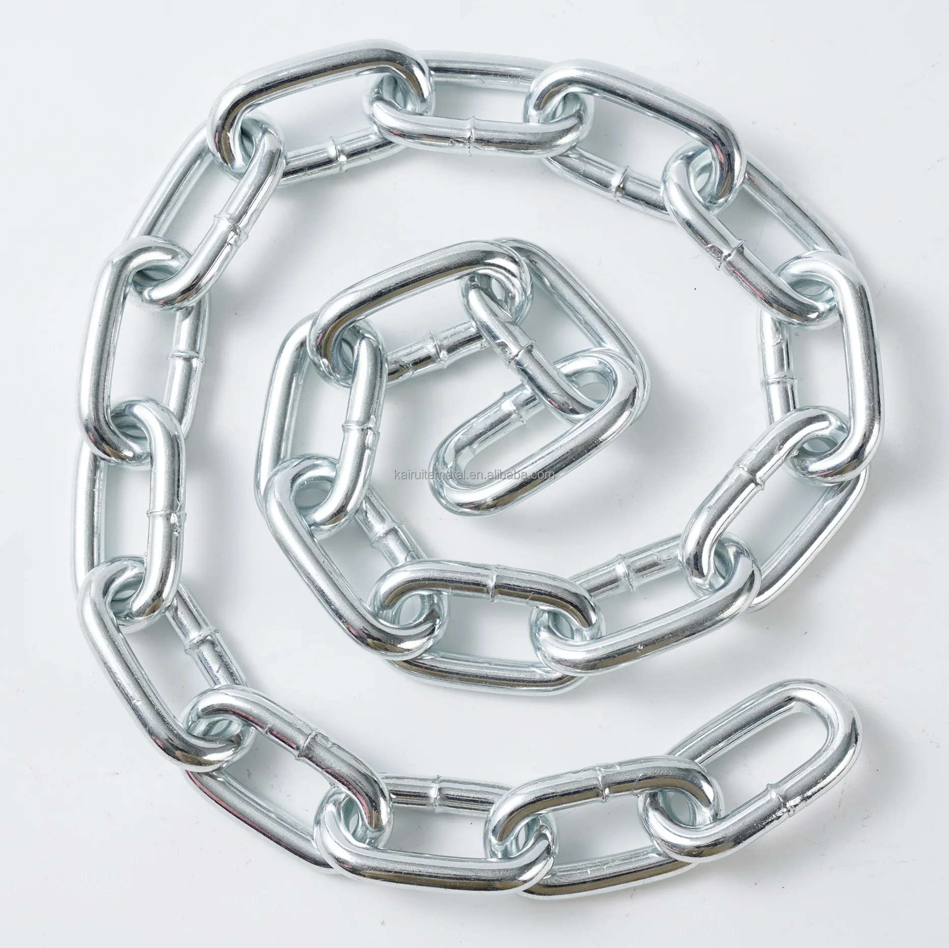 Низкая цена высокопрочная длинная подъемная цепь из нержавеющей стали DIN5685A & C