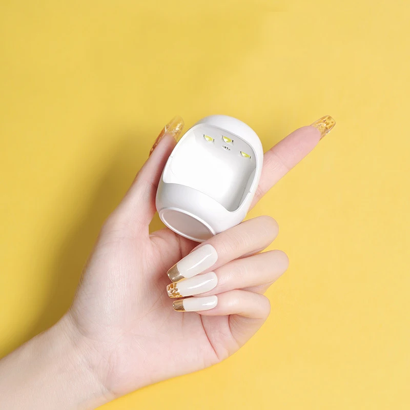 UV LED Nail Lamp Wholesale Nail Polish Dryer Machine Cured Gel Nail Sticker Mini Gel Polish Curing Lamp Table UV Lamp in Salon
