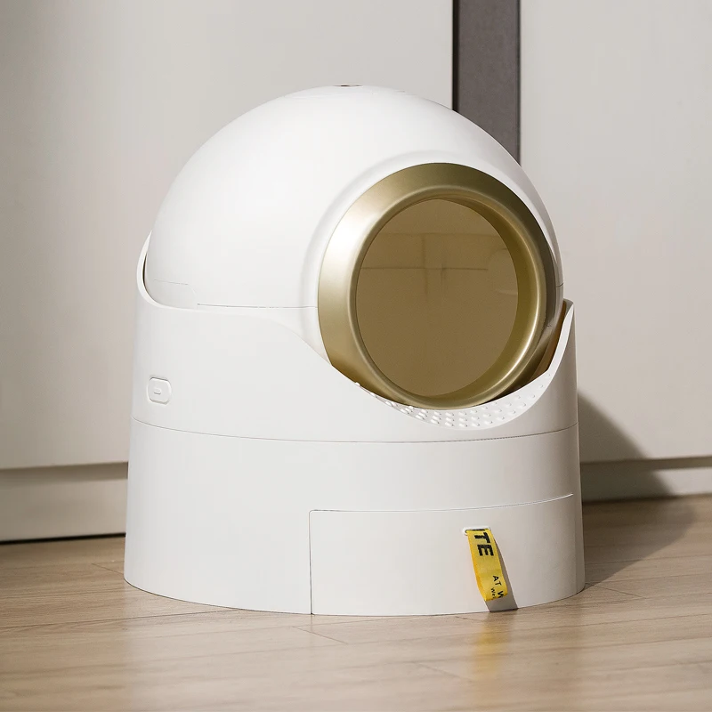 Luxury Large Enclosed Automatic Cat Litter Toilet Auto Smart Intelligent Self Cleaning Cat Litter Box For Cat