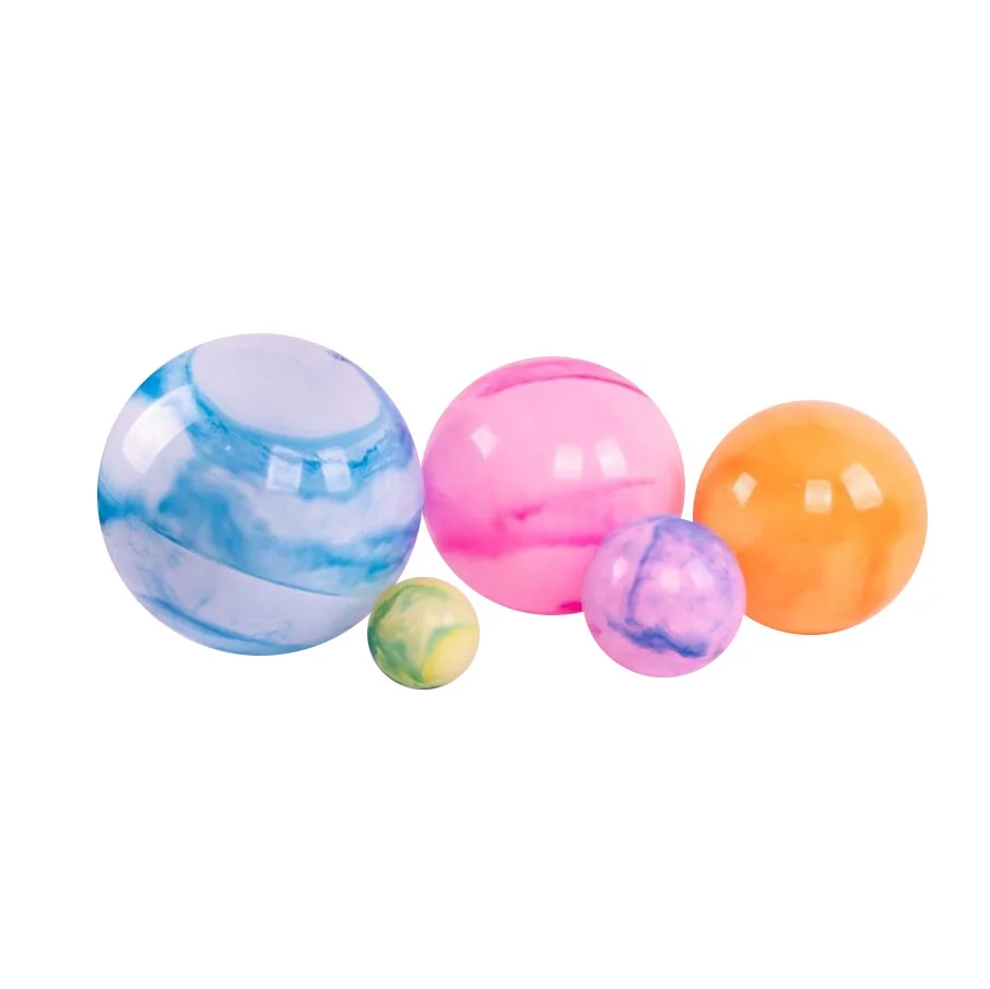 Big Shiny Inflatable Mirror PVC Beach Marble Water Bounce Ball 6 inch to 18 inch