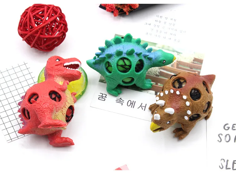 Непосредственный изготовитель динозавр виноградные бусины сжимаемые вручную мяч игрушка мягкая