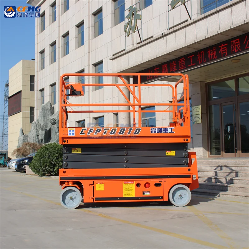 Hydraulic Mobile Elevating Platform Scissor Construction Lifter Electric Ladder Lift