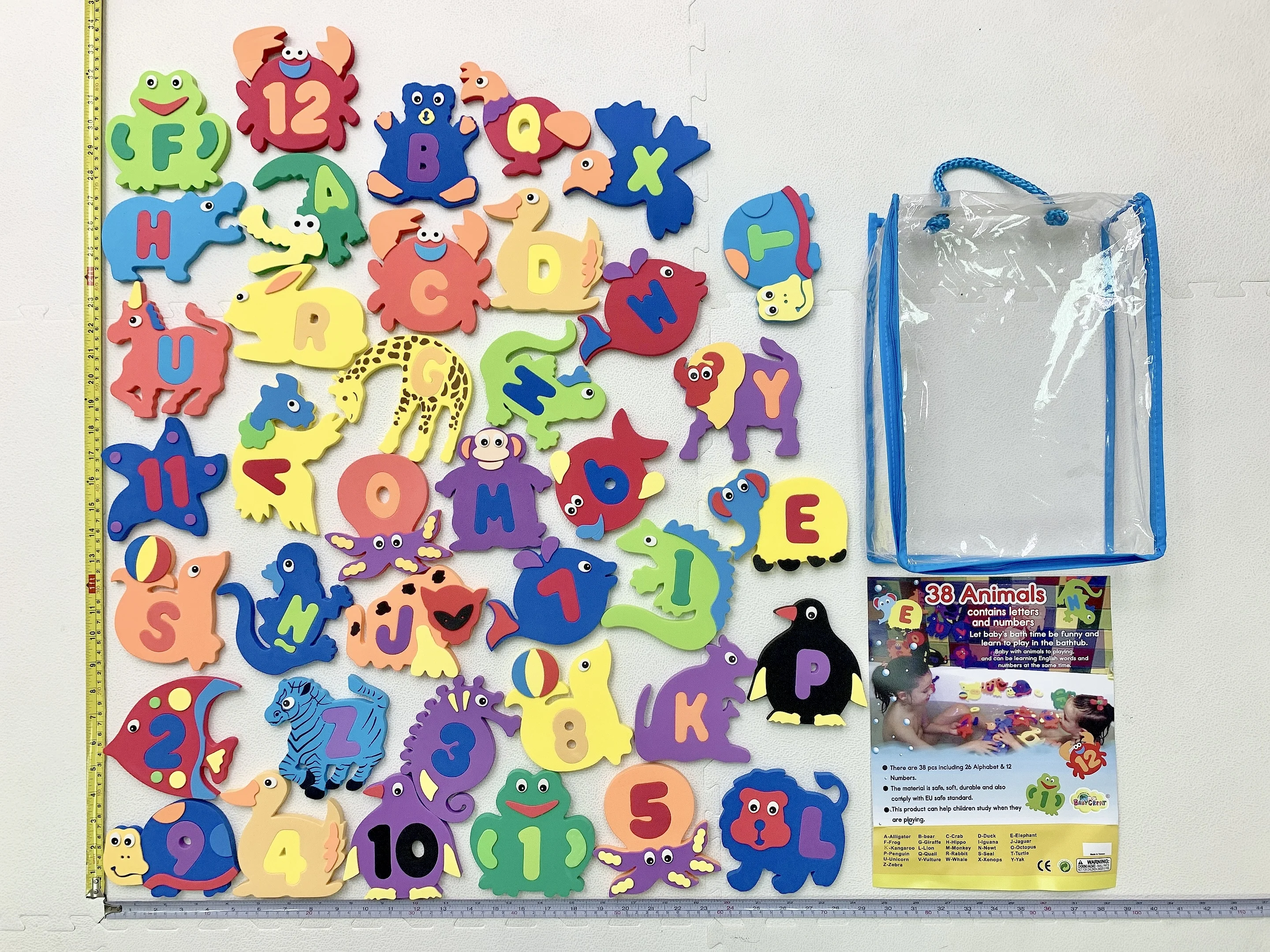 Top Sale Durable EVA Bath Toys Funny Forest Intelligence Animals for Swimming Pool & Accessories Fun Learning & Playing Export
