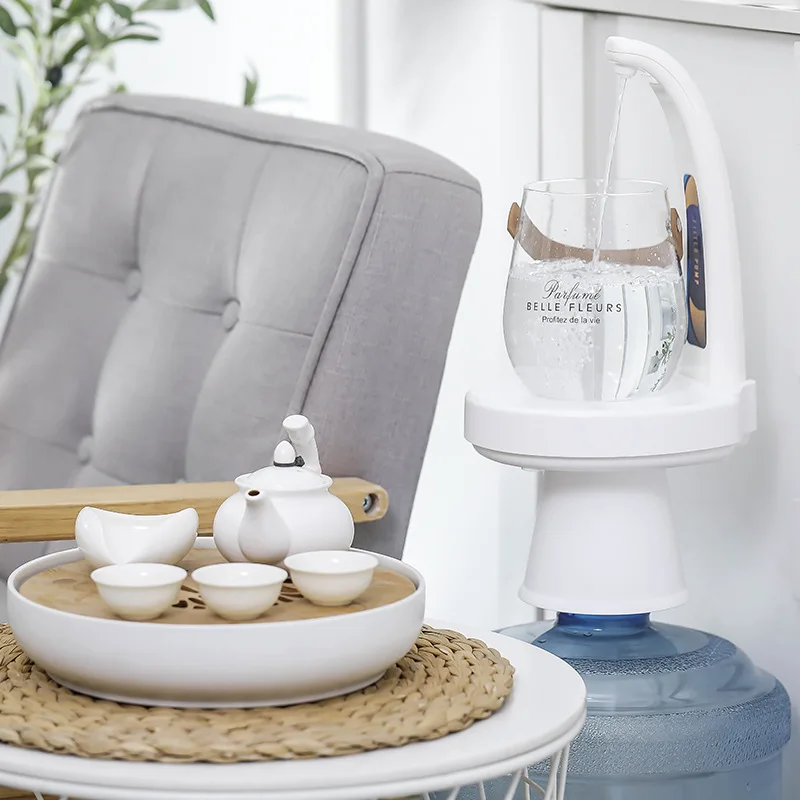 Vamia hot automatic tank filter 3 stages standing water dispenser table top purifier mini counter top electric water bottle pump