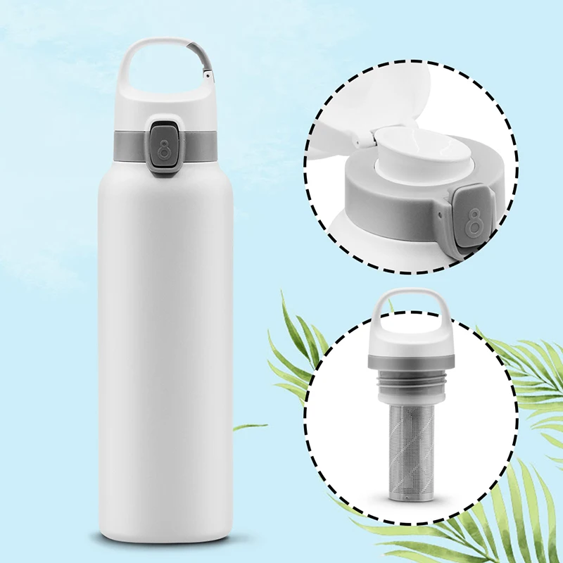 New arrival wholesale double wall thermal insulation stainless steel thermos flask water bottle vacuum flask manufacturer