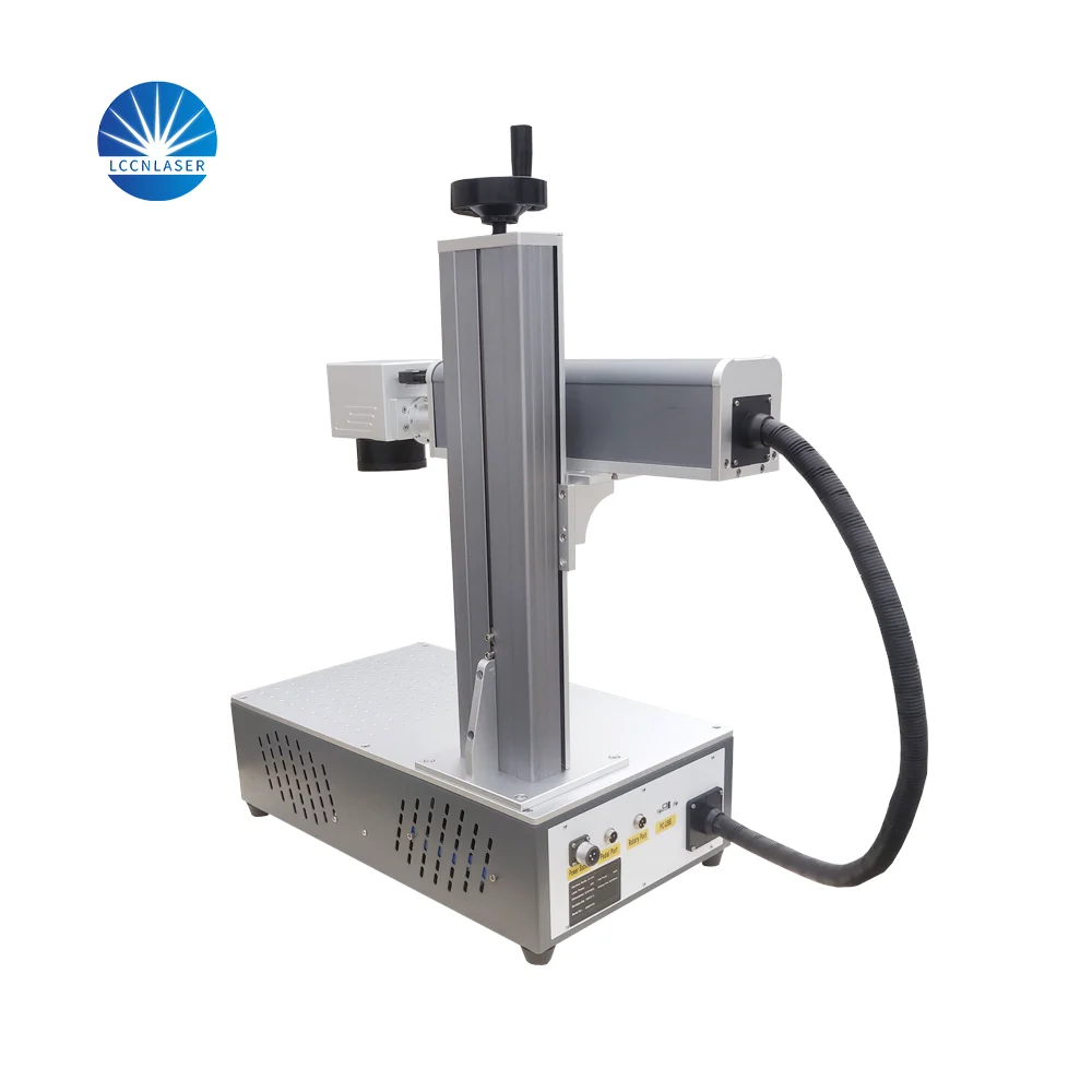 50W desktop gold silver ring jewelry laser cutting mini fiber laser writing stainless steel engraving cnc machines
