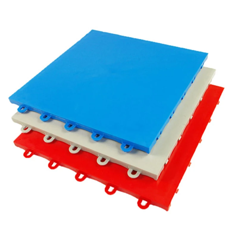 low cost 3x3 fiba basketball indoor/outdoor basketball court interlocking plastic sports grid flooring tiles easy to install