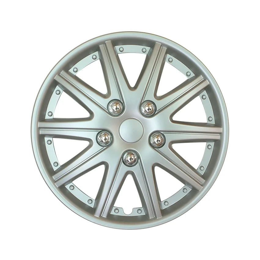 Snap On Car Truck SUV Clip-on Hubcap 4-Pack Premium Wheel Rim Cover Hubcaps Replacement