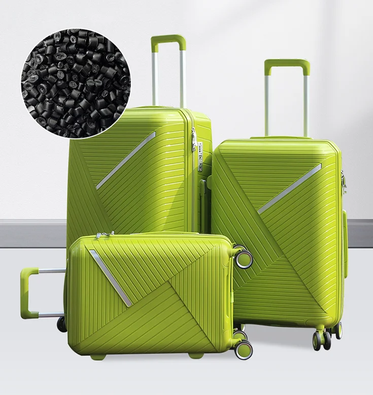 3 Piece Trolley Luggage Set of Personalized & Bags