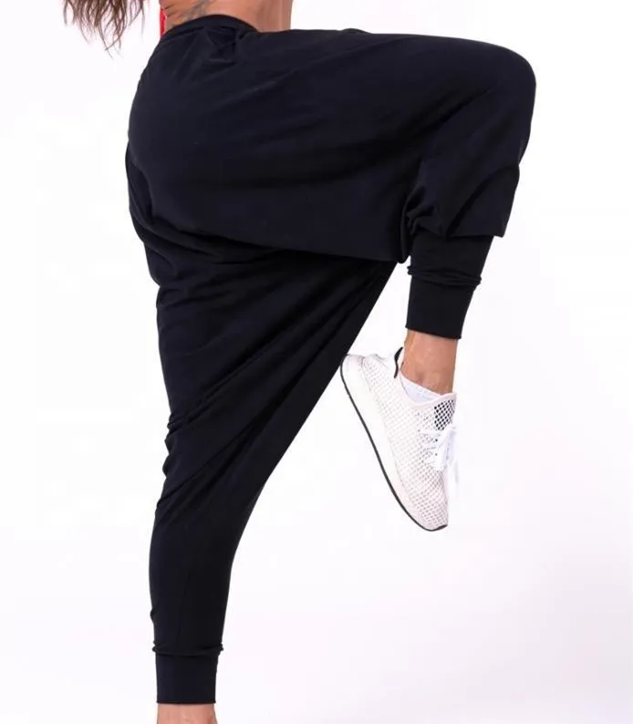 Women Casual Loose Yoga Pants Boho Trousers Baggy Aladdin Jumpsuit High Waist Sport Harem Pants