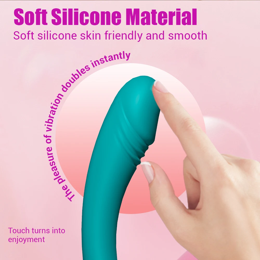 Mini Wand Vibrator LCD Display Masturbation Machine Female Vibrator Toys for Women